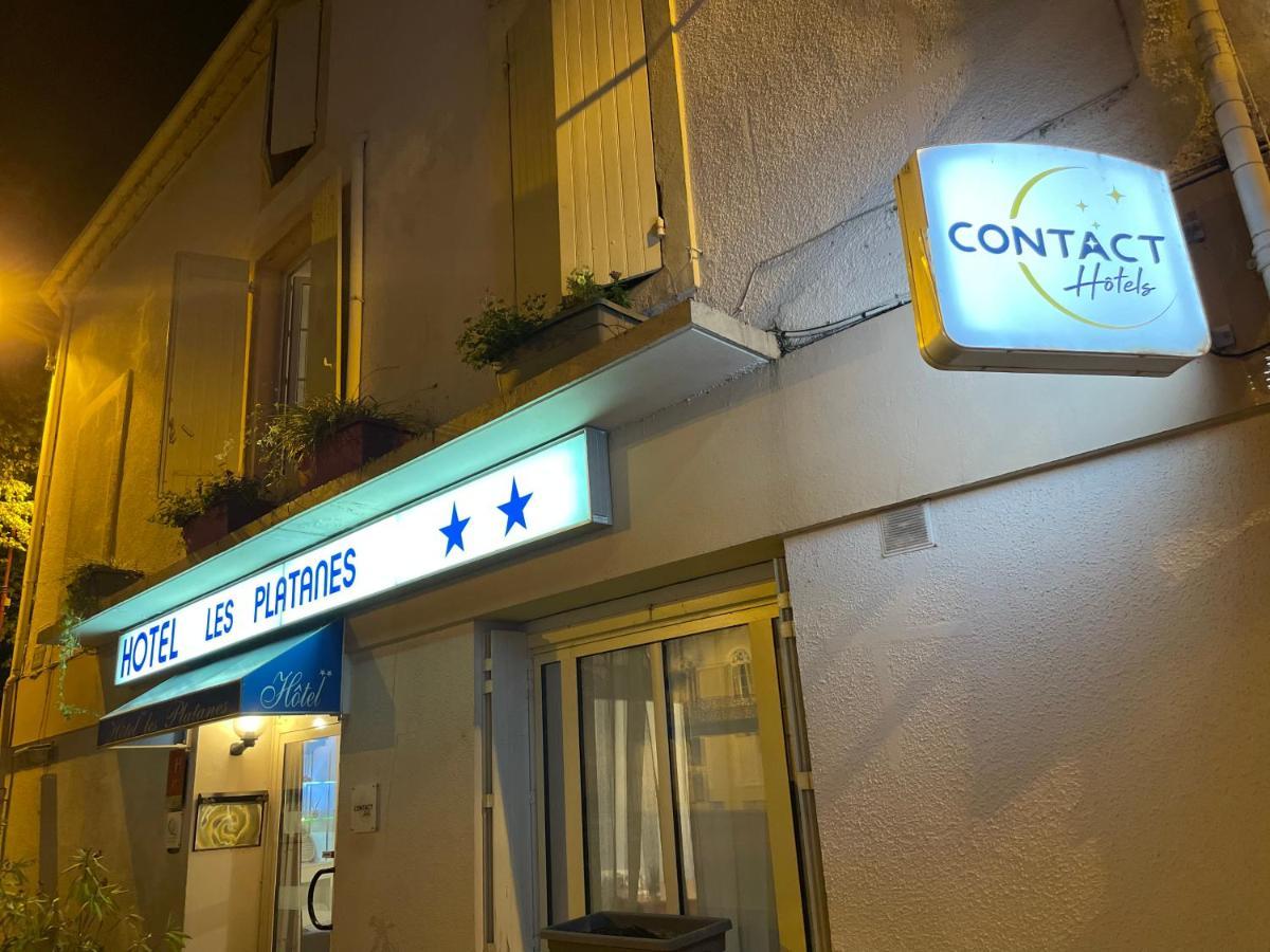 Contact Hotel Les Platanes Villeneuve Sur Lot Centre Exterior foto