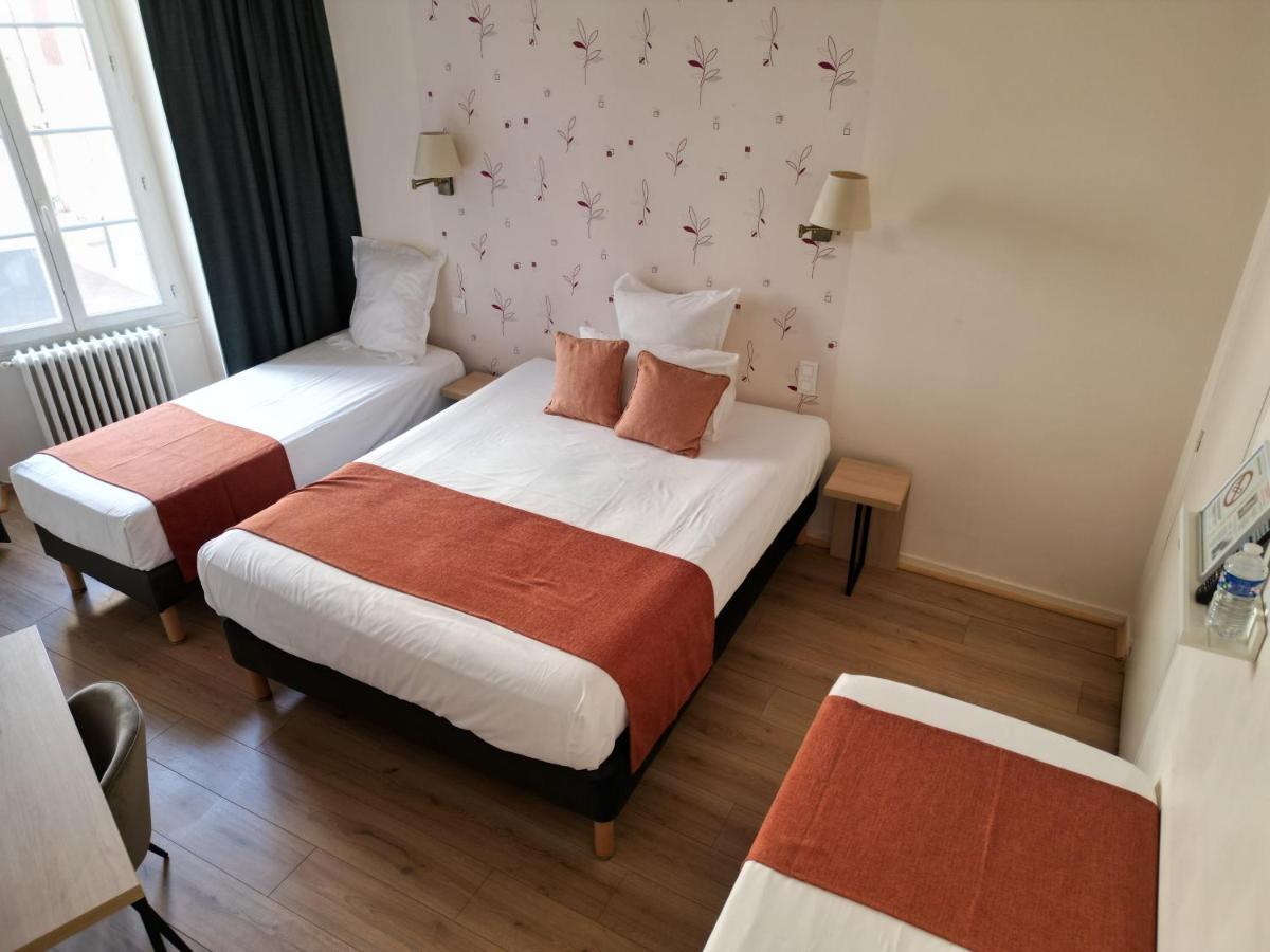 Contact Hotel Les Platanes Villeneuve Sur Lot Centre Exterior foto